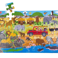 African Adventure Floor Puzzle (48 piece)