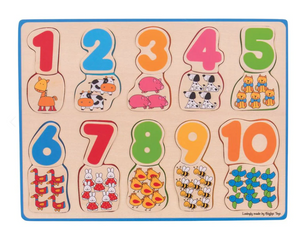 Number and Colour Matching Puzzle