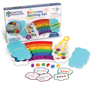 Rainbow Sorting Activity Set