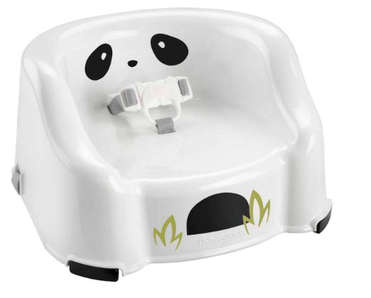 Fisher-Price Simple Clean & Comfort Booster Portable Toddler Dining Seat, Panda