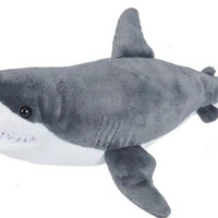 Great White Shark Stuffed Animal - 15"