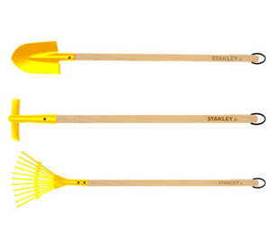 3 Piece Long Garden Toolset Stanley Jr.