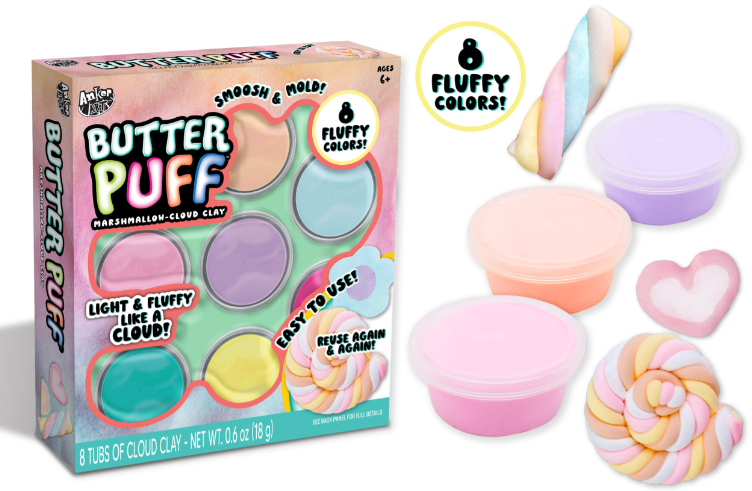 Butter Puff Marshmallow Cloud Clay