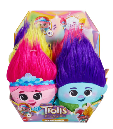 Trolls 3 Band Together Hairmony Mixers Plush