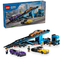 Car Transporter Truck with Sports Cars