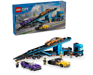 Car Transporter Truck with Sports Cars