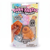 TabaTastic Capybara Squishy ~ Coat 'N Squish Fuzzy Glittery Kit
