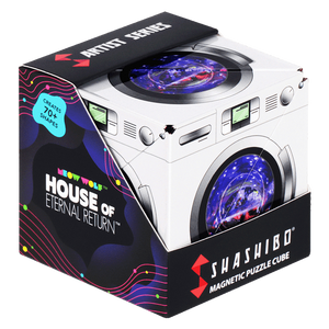 SHASHIBO - Meow Wolf - Dryer Portal - Shape Shifting Magnetic Fidget Puzzle Cube Toy