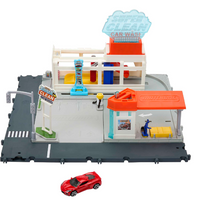 Matchbox Cars Playsets, Super Clean Carwash With 1 Matchbox Car