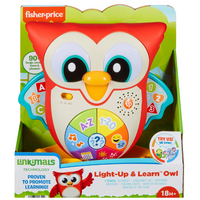 Fisher-Price Linkimals Light-Up & Learn Owl Interactive Musical Learning Toy For Toddlers