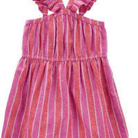 Striped LENZING ECOVERO Dress