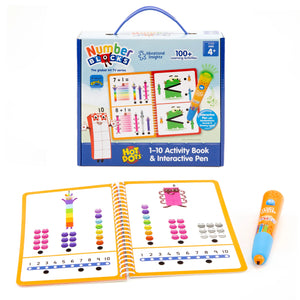 Hot Dots® Numberblocks Activity Book 1-10 & Interactive Pen