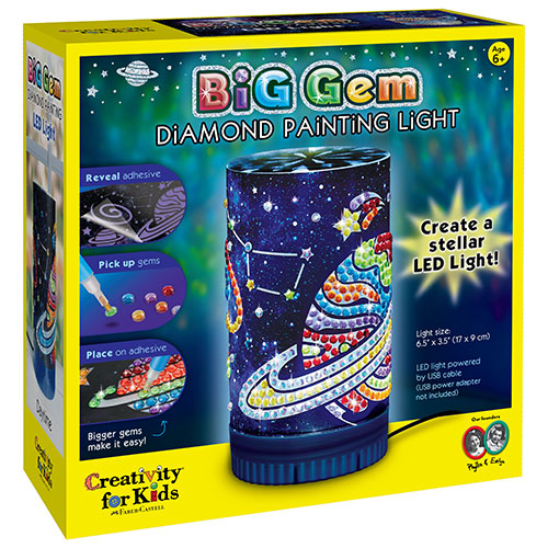 Kids Big Gem Diamond Painting Light