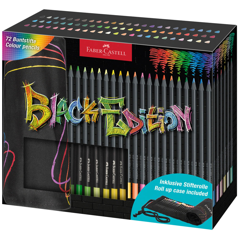 Black Edition 72ct Pencil Roll