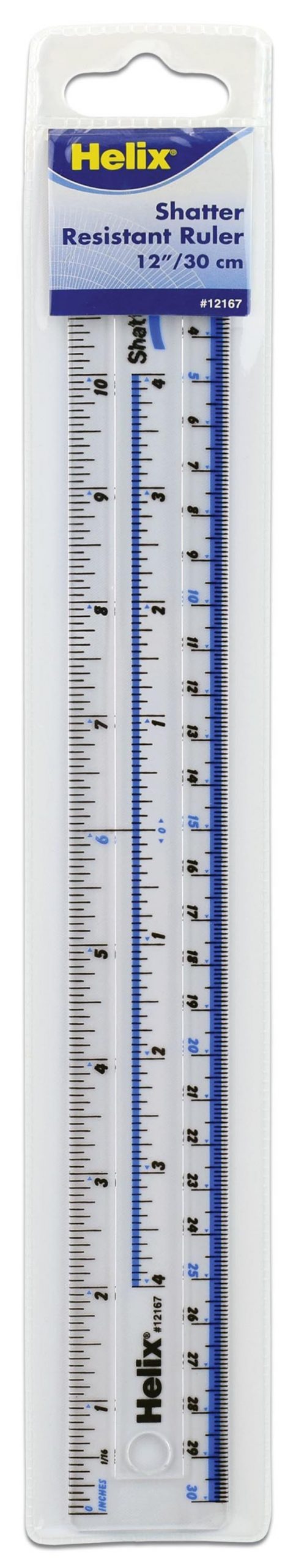 Shatter Resistant Professional Ruler 12″ / 30cm