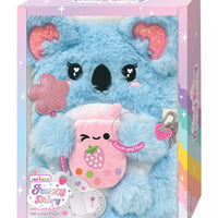 Fuzzy Diary Koala Diary Book With Lock Se