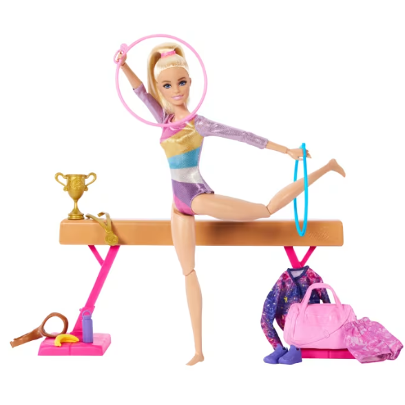 Barbie Gymnastics Playset