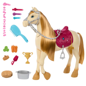 Barbie Mysteries: The Great Horse Chase Interactive Toy Horse With Sounds, Music & Accessories