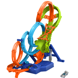 Hot Wheels Action 4-Loop Crash Out Track Set