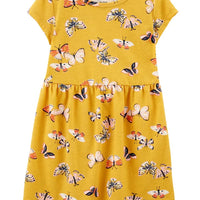 Toddler Butterfly Jersey Dress