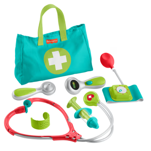 Fisher-Price Medical Kit 7-Piece Doctor Toys Preschool Pretend Play Set