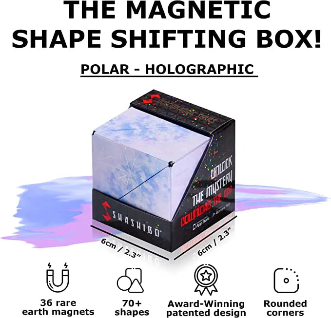 Shashibo Polar Shape Shifting Fidget Box