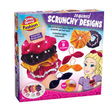 Small World Toys Sequined Scrunchy Design Kit