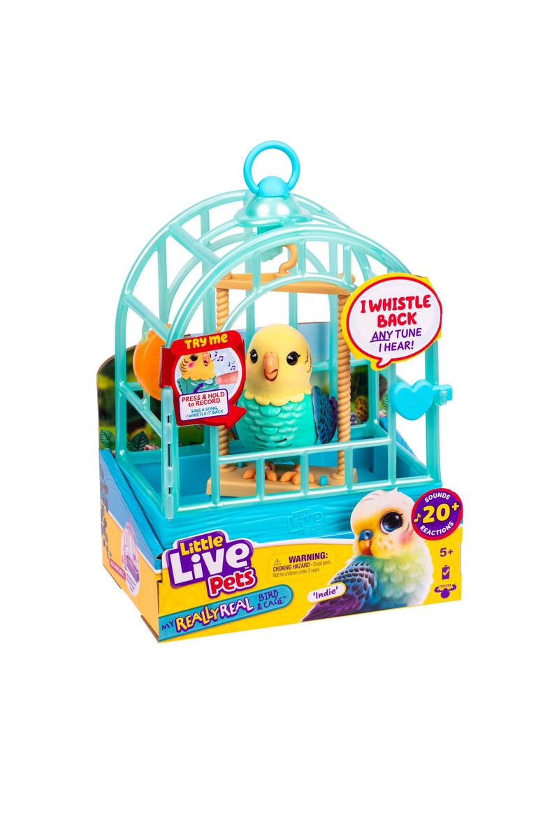 Little Live Pets™ My Really Real Bird Interactive Bird Toy with 25+ Sounds