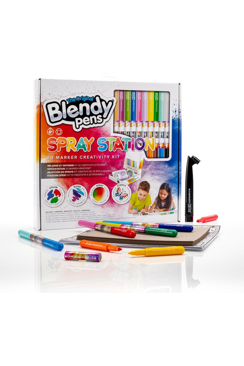 he Original Blendy™ Pens 'Spray Station' 20 Marker Creativity Kit