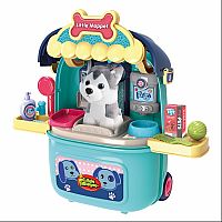 Little Moppet 2 in 1 Animal Traveler Playset
