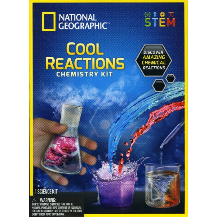 National Geographic Cool Reactions Chemistry Kit