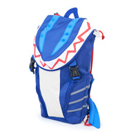 Shark Fin Blue Backpack
