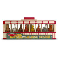 Take-Along Show-Horse Stable Play Set