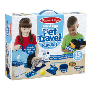 Tote & Tour Pet Travel Play Set