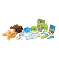 Feeding & Grooming Pet Care Play Set
