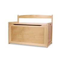 Wooden Toy Chest - Honey
