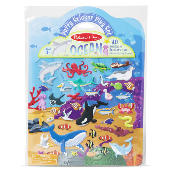 Puffy Sticker Play Set - Ocean