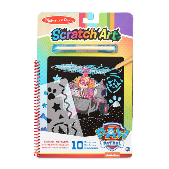 PAW Patrol Scratch Art Pad - Skye