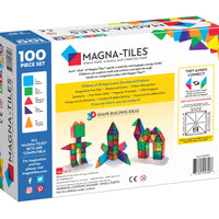 Magna-Tiles® Clear Colors 100-Piece Set