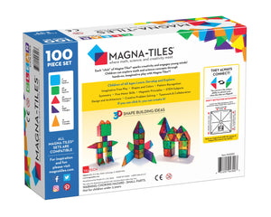 Magna-Tiles® Clear Colors 100-Piece Set