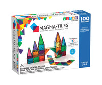 Magna-Tiles® Clear Colors 100-Piece Set
