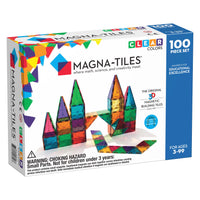 Magna-Tiles® Clear Colors 100-Piece Set