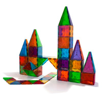 Magna-Tiles® Clear Colors 100-Piece Set
