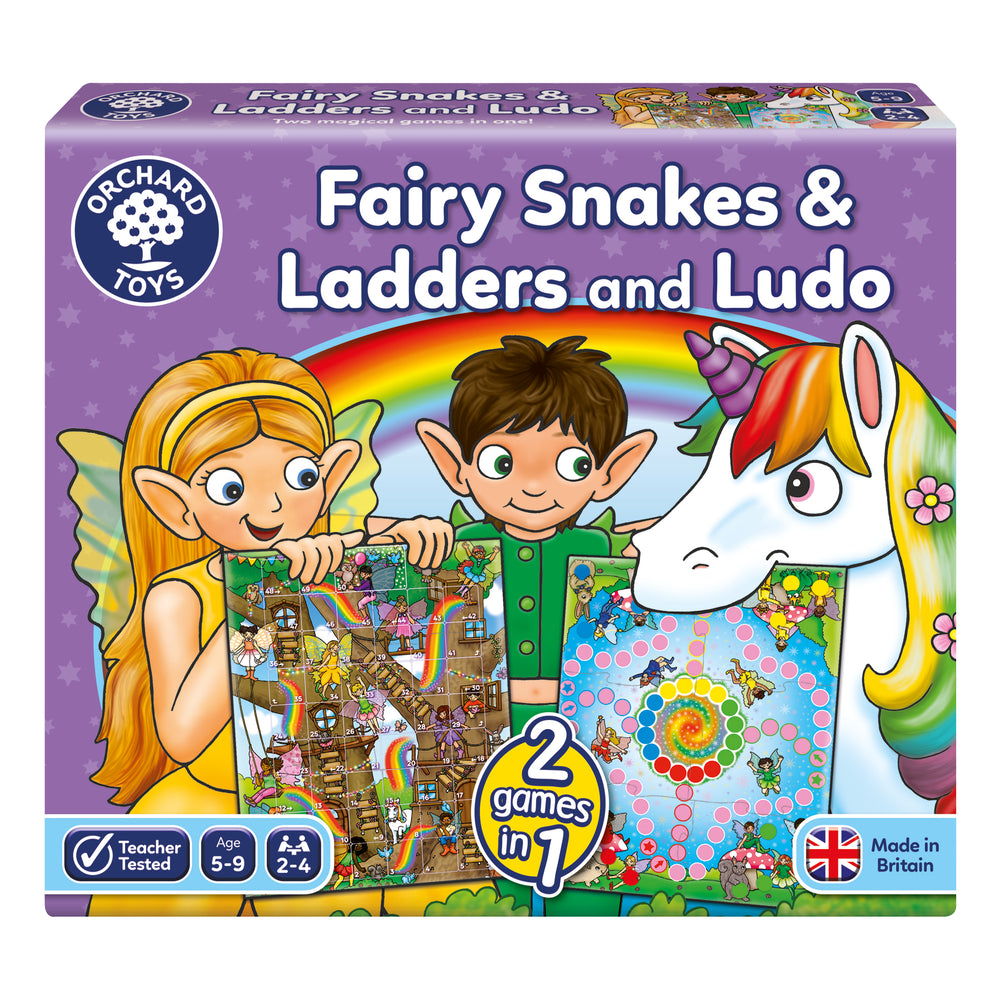 Fairy Snakes & Ladders and Ludo Board Game