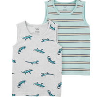 2-Pack Cotton Tanks