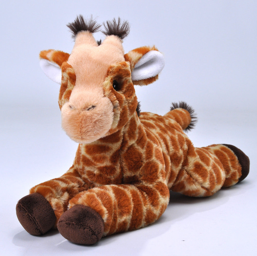 Eco Laying Giraffe Plush