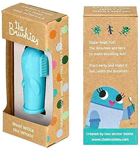 Baby & Toddler Finger Toothbrush Willa the Whale