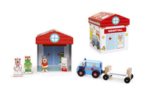 Play Box Hospital 2 in 1
