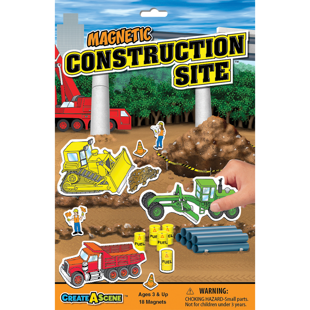 Create A Scene Magnetic Construction Site