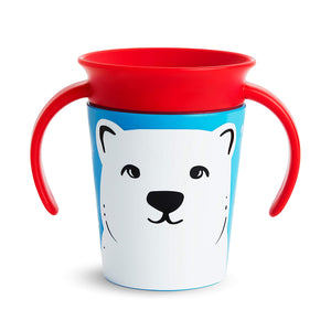 Miracle 360 WildLove Trainer Cup, 6 Oz, Polar Bear